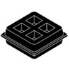 Super W Rubber Pad 3/4